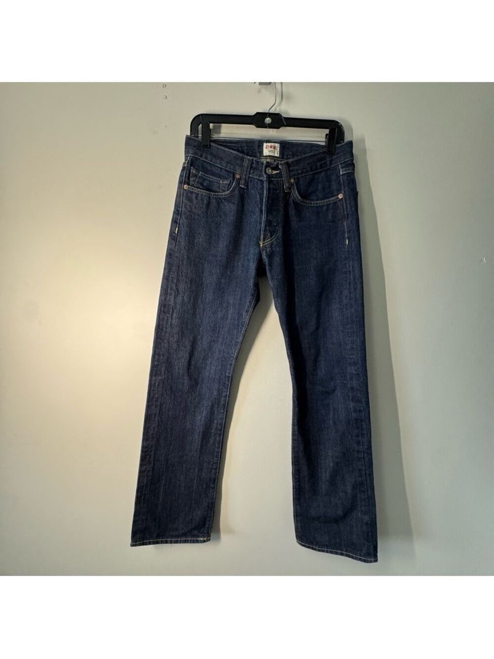 Edwin Japan Dark Blue Straight Fit Jeans 30 - Picture 2 of 11